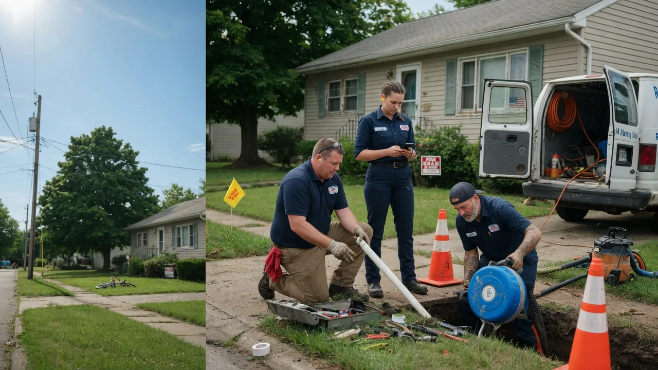 Sewer Line Repair in Huntsville, AR near me